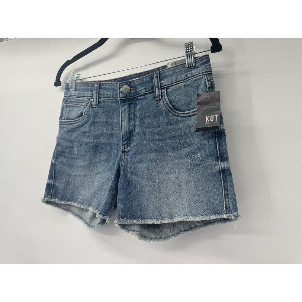 Kut From The Kloth Denim Cut-off Shorts 00 Gidget distressed NWT Consolidated